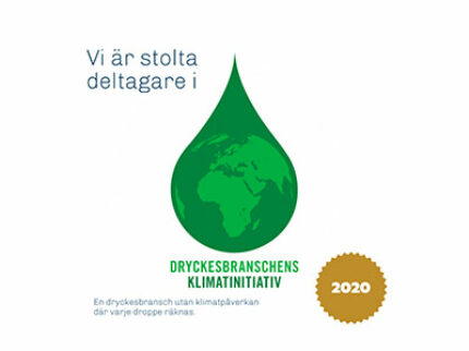 AMKA är stolta deltagare i Dryckesbranschens Klimatinitiativ 2020